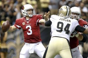 Jordan Brenner expects Carson Palmer to continue his success against the Bears.