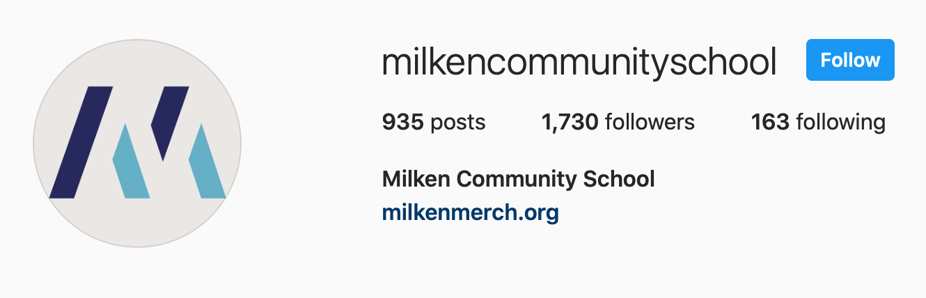 Milken Instagram