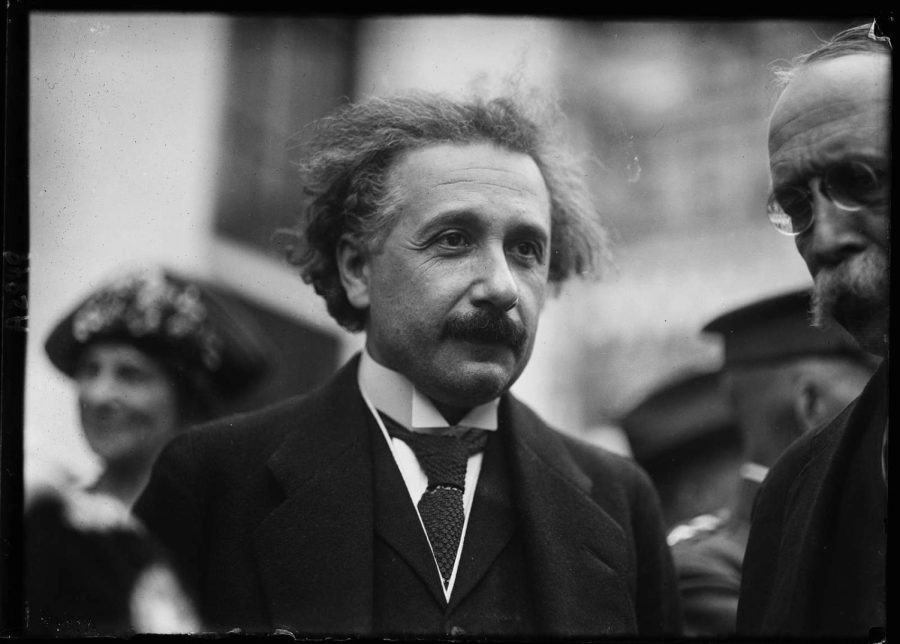 Albert Einstein, one of the most famous, Jewish scientists. 