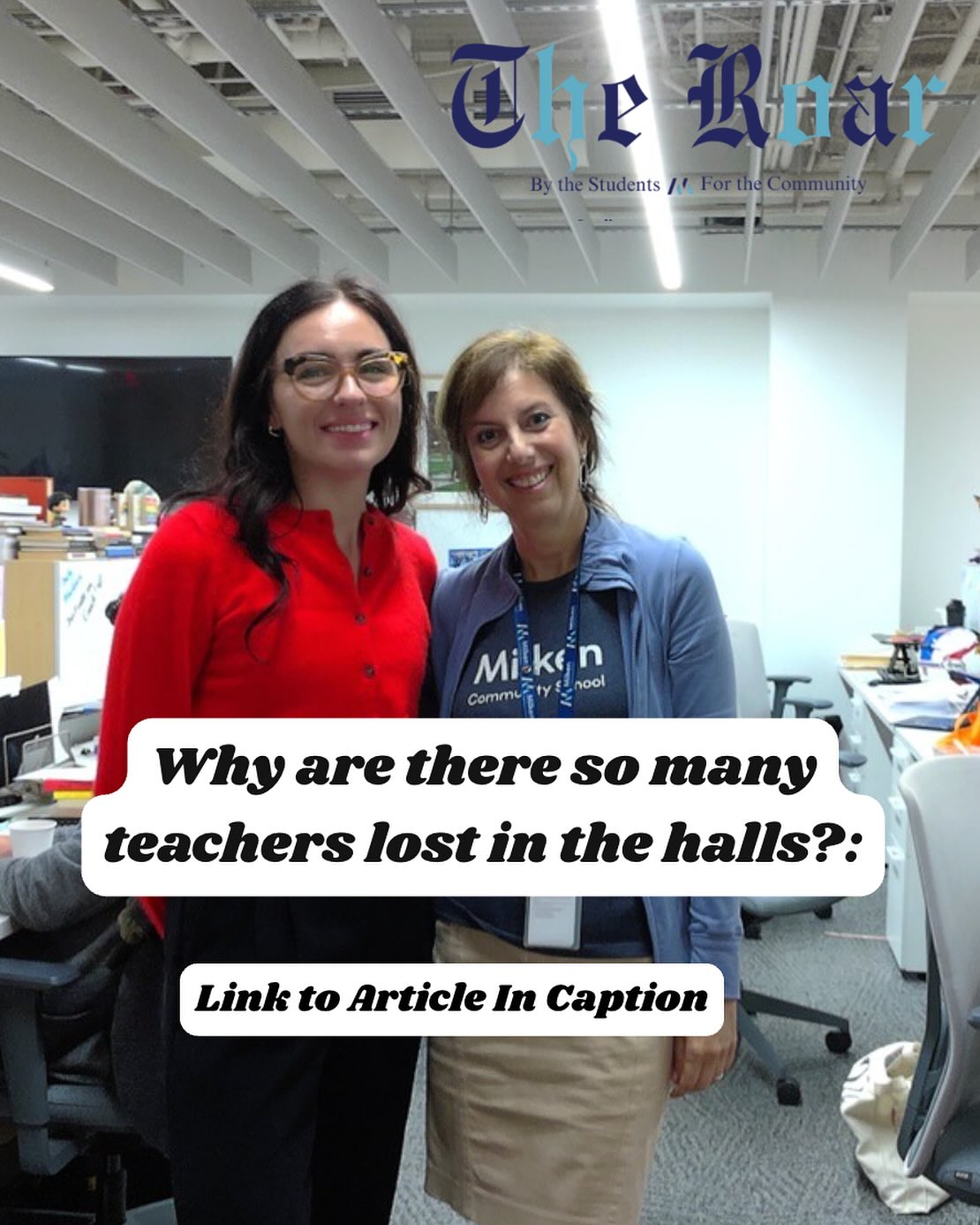 Sofia Yashouafar ‘28 and Stella Hersch ‘28 explain why there are so many new Milken teachers this year. 

https://milkenroar.com/52419/community/why-are-there-so-many-teachers-lost-in-the-halls/