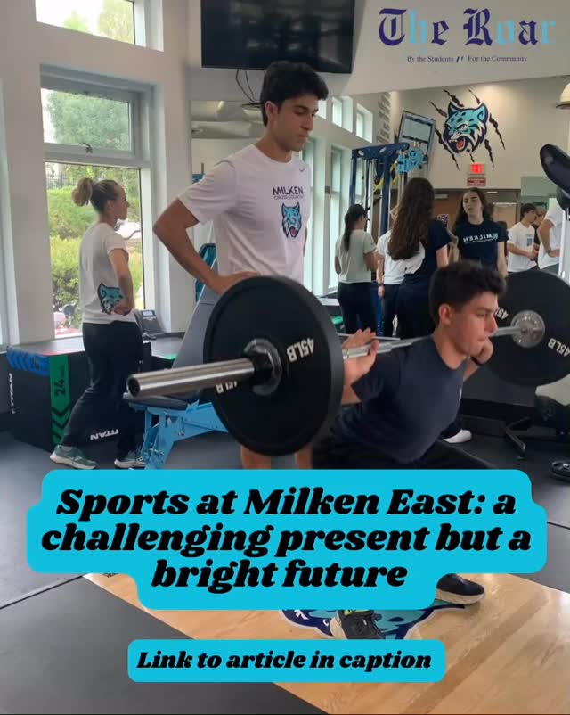 Audrey Tischler ‘28 and Paige Scarlata ‘28 write about what it’s like to participate in sports on a Milken East campus that is currently under renovation. 

https://milkenroar.com/52413/sports/sports-at-milken-east-a-challenging-present-but-a-bright-future/

Read more at MilkenRoar.com