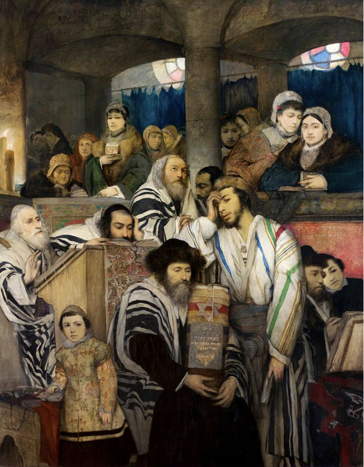 1878 painting by Jewish Galician artist Maurycy Gottlieb 